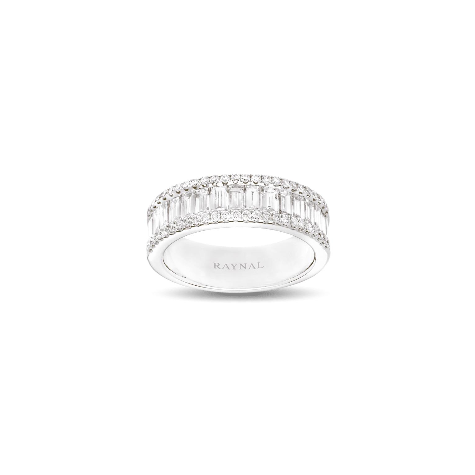 Alliance Raynal Hera en or blanc et diamants