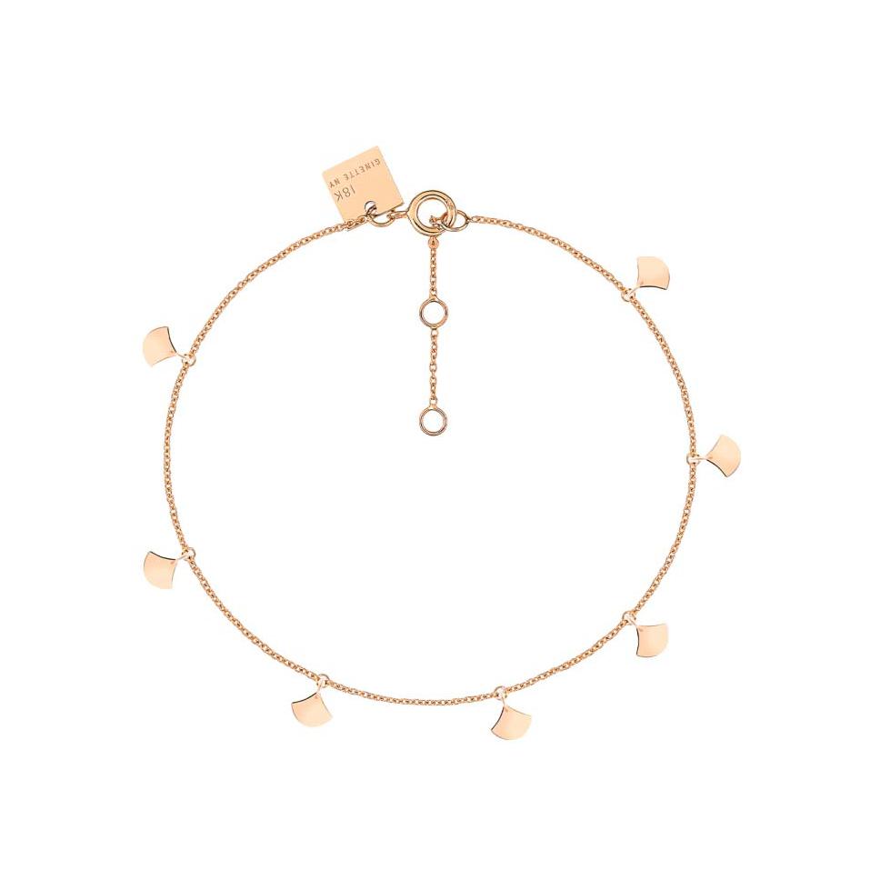 Bracelet Ginette NY TINY KOI en or rose