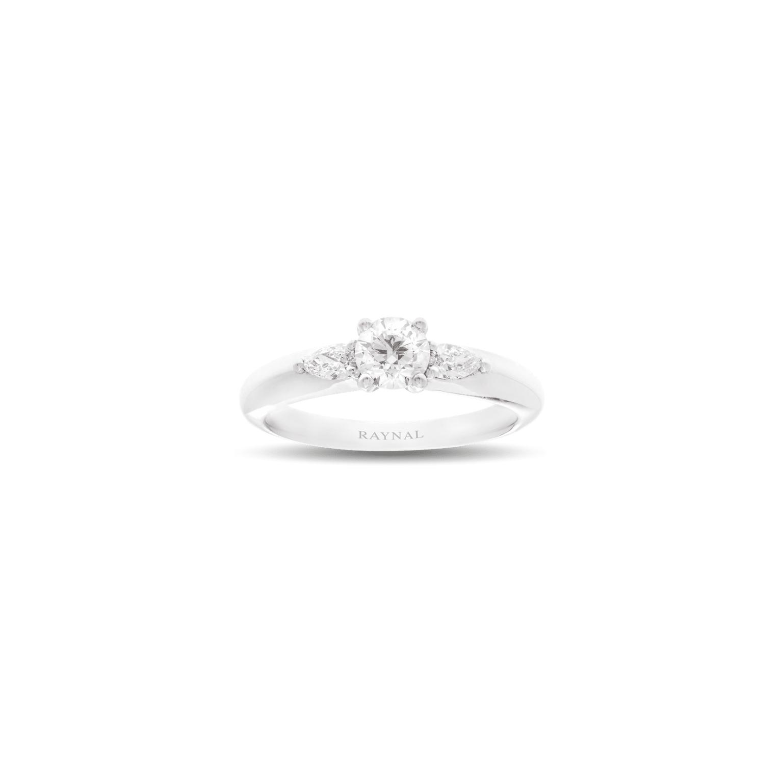 Bague Raynal Aura en or blanc et diamants