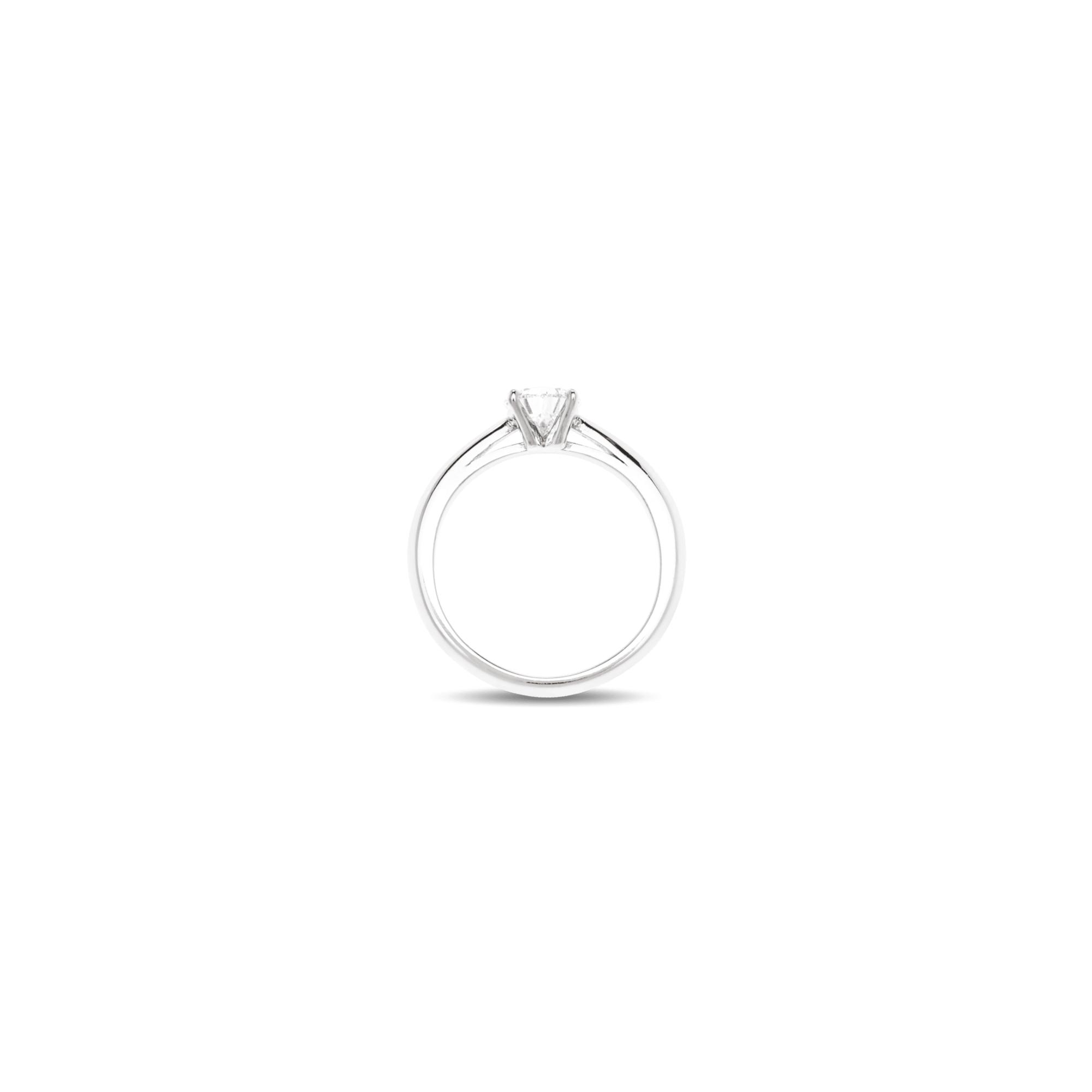 Solitaire Raynal Freya en or blanc et diamant