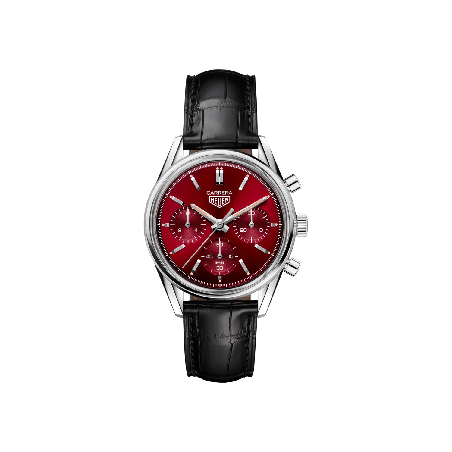 Montre TAG Heuer Carrera Red Dial