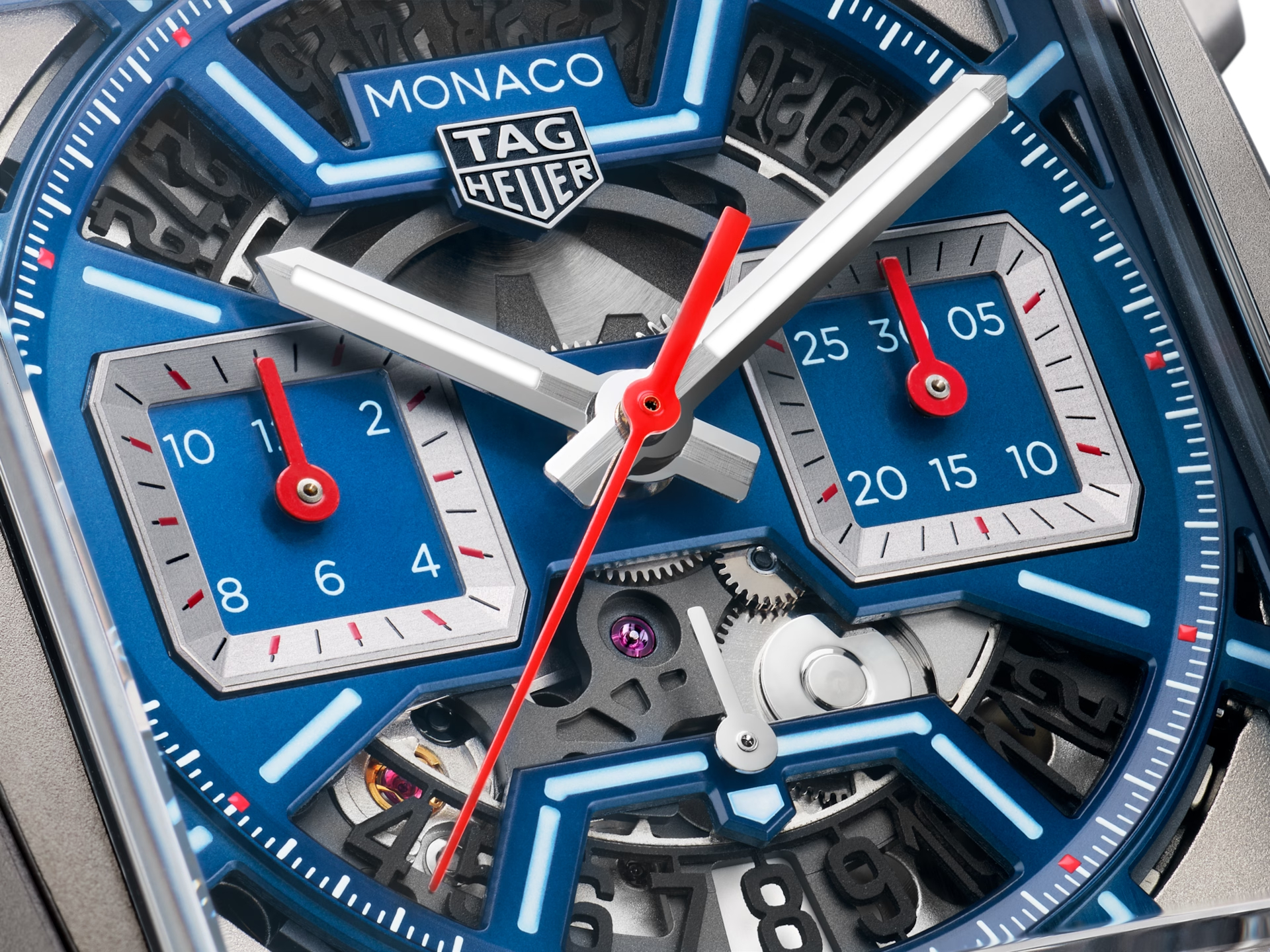 Montre TAG Heuer Monaco Chronograph Original Blue