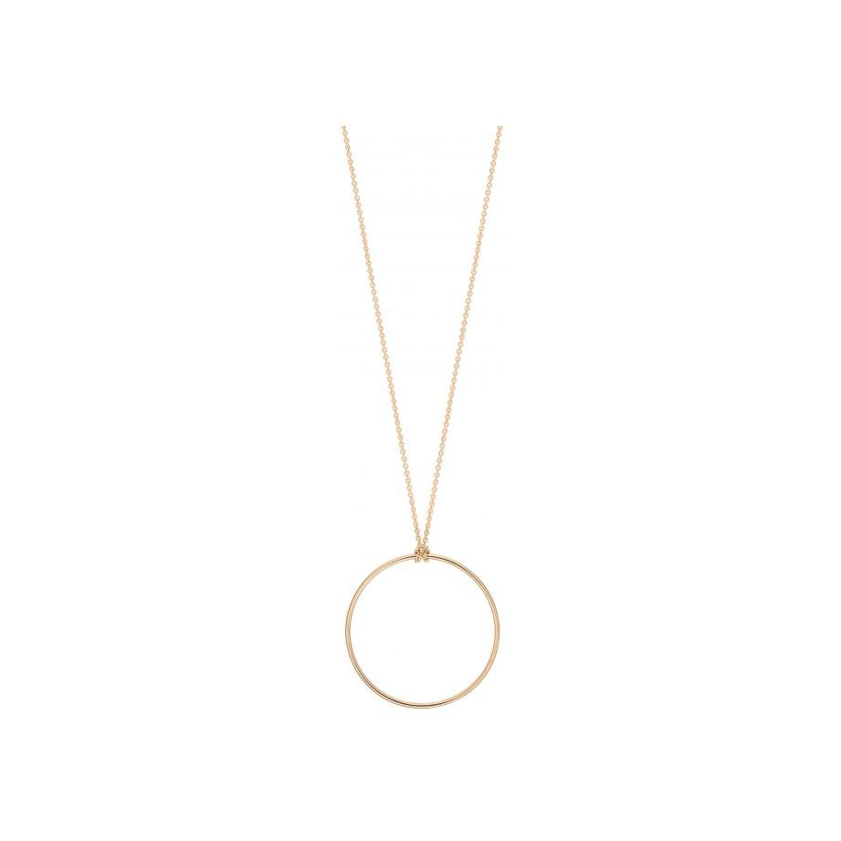 Collier Ginette NY BABY CIRCLES en or rose