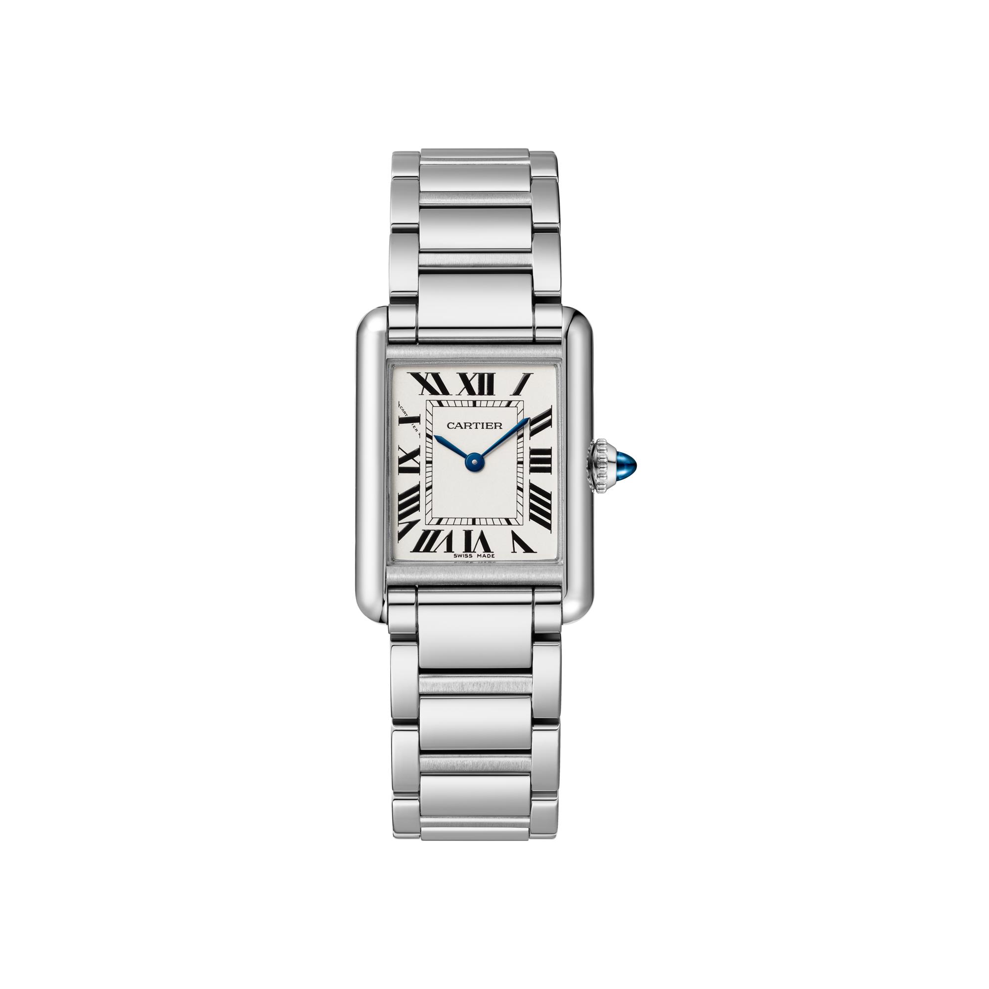 Montre Tank Must, petit modèle, mouvement à quartz High Autonomy, acier