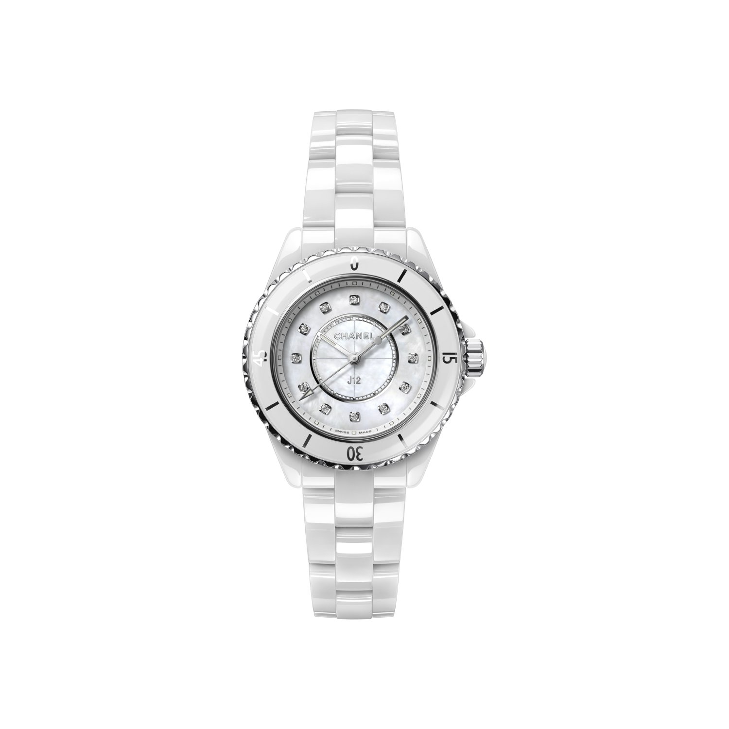 Montre CHANEL J12 bracelet Céramique H5704
