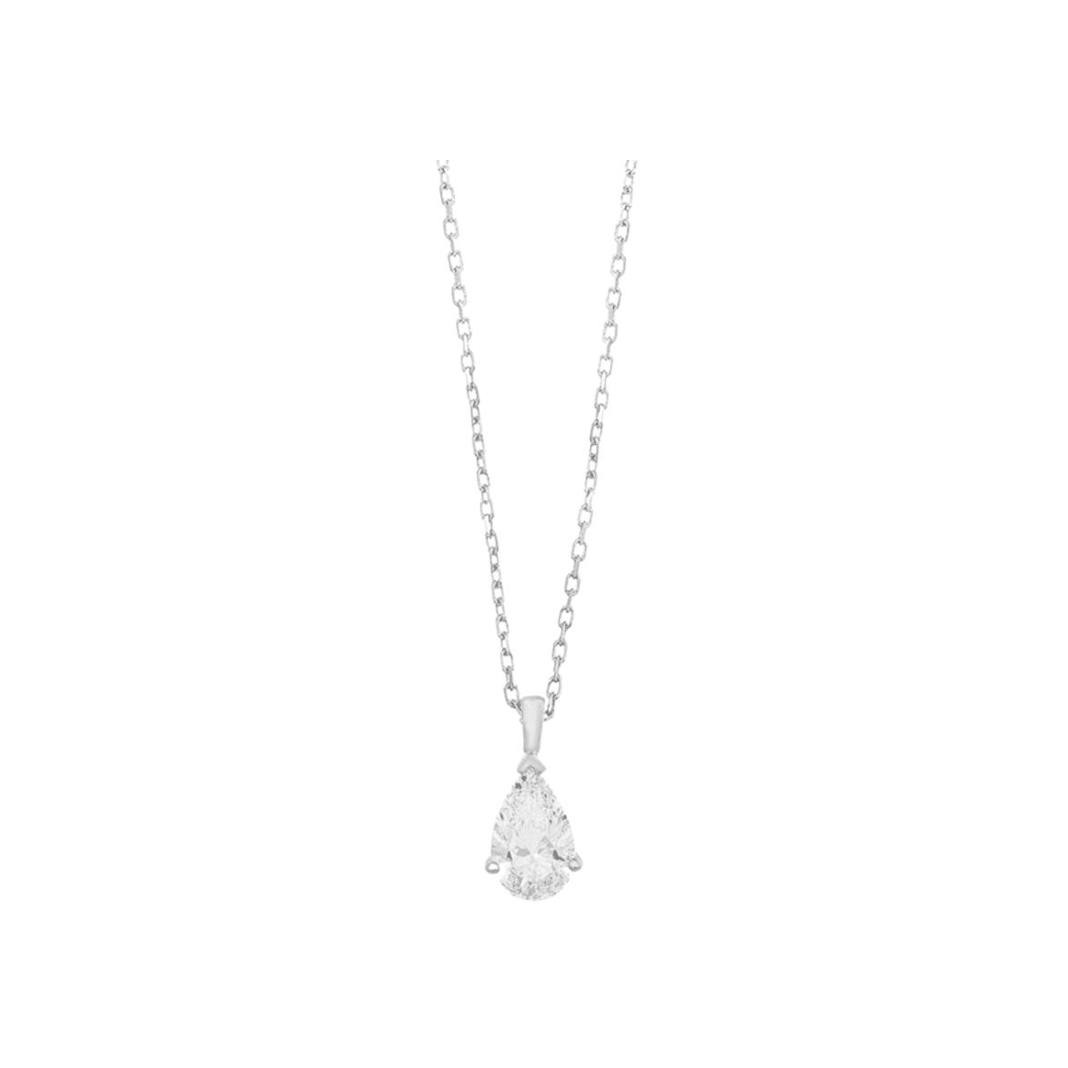 Collier Raynal en or blanc et diamant