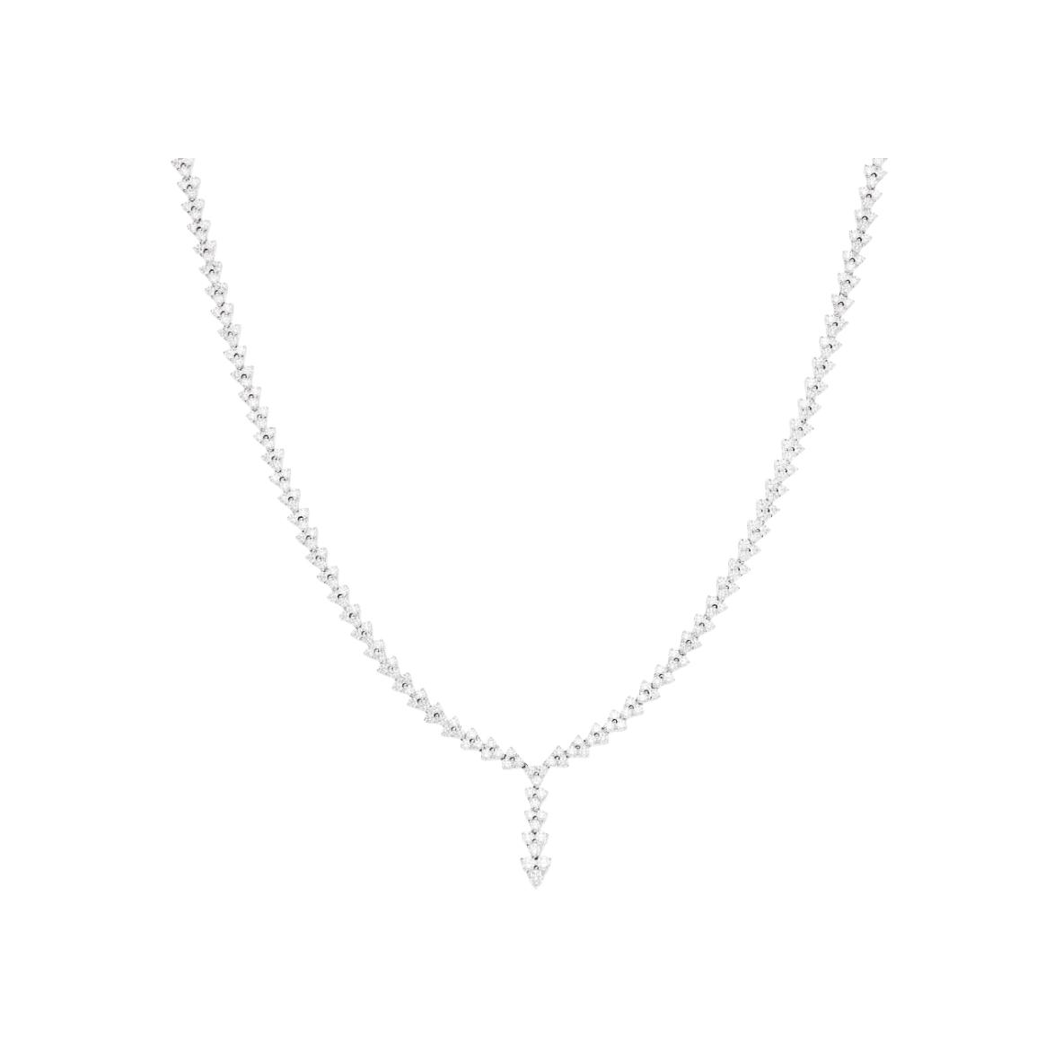 Collier Raynal Éclat en or blanc et diamants