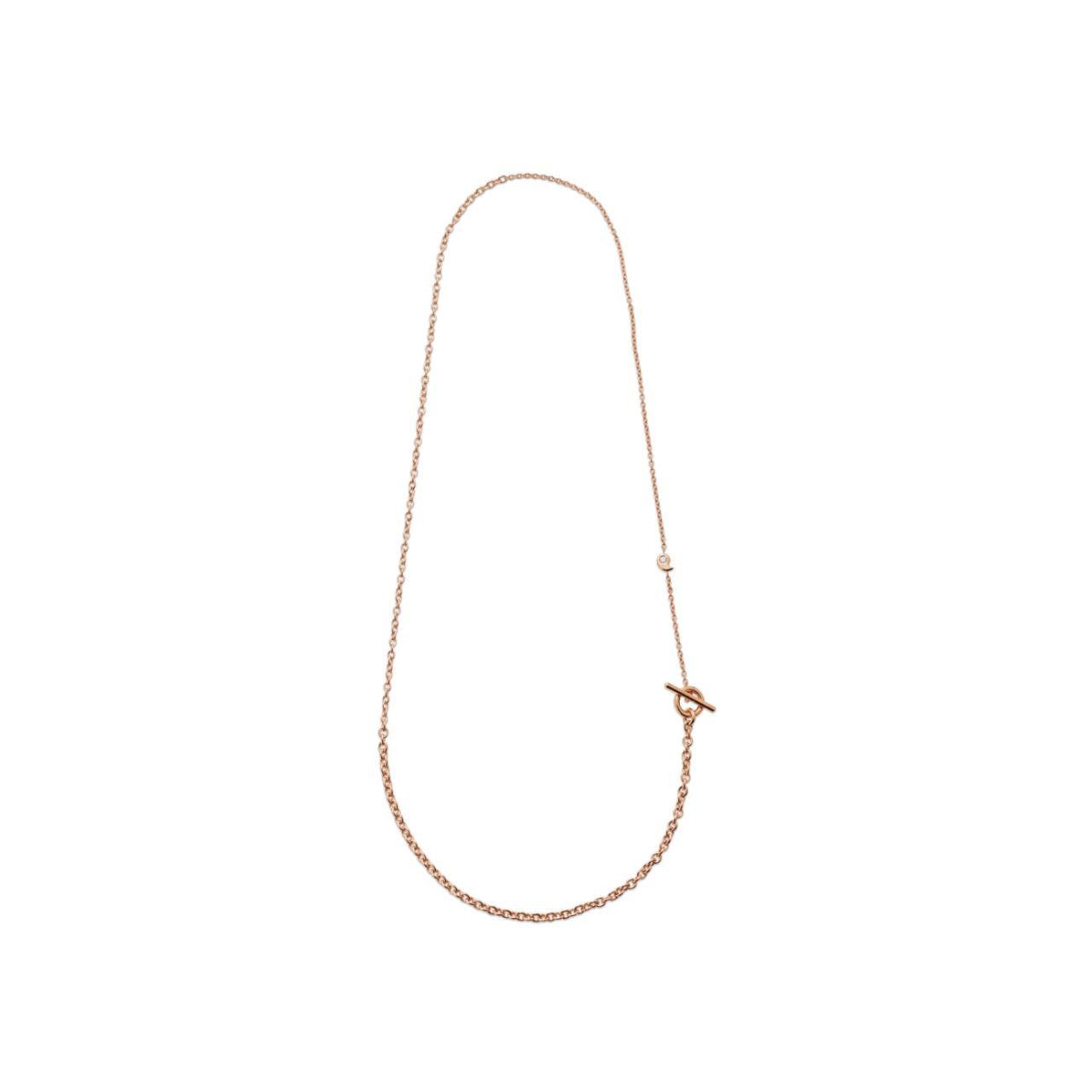 Collier Raynal Idris en or rose et diamant