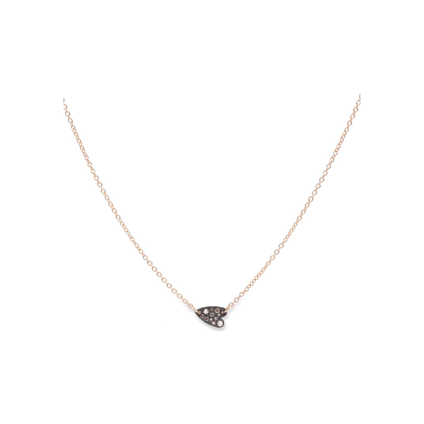 Collier Raynal en or rose et diamant