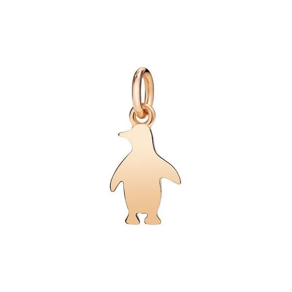 Pendentif DoDo Pingouin en Or rose