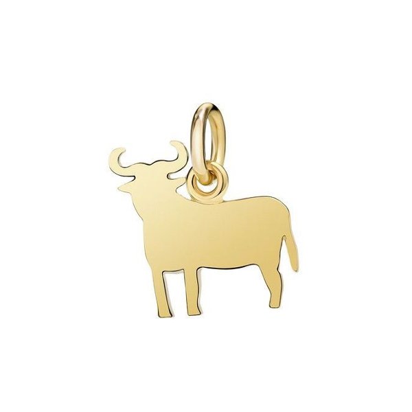 Pendentif DoDo Taureau en Or jaune