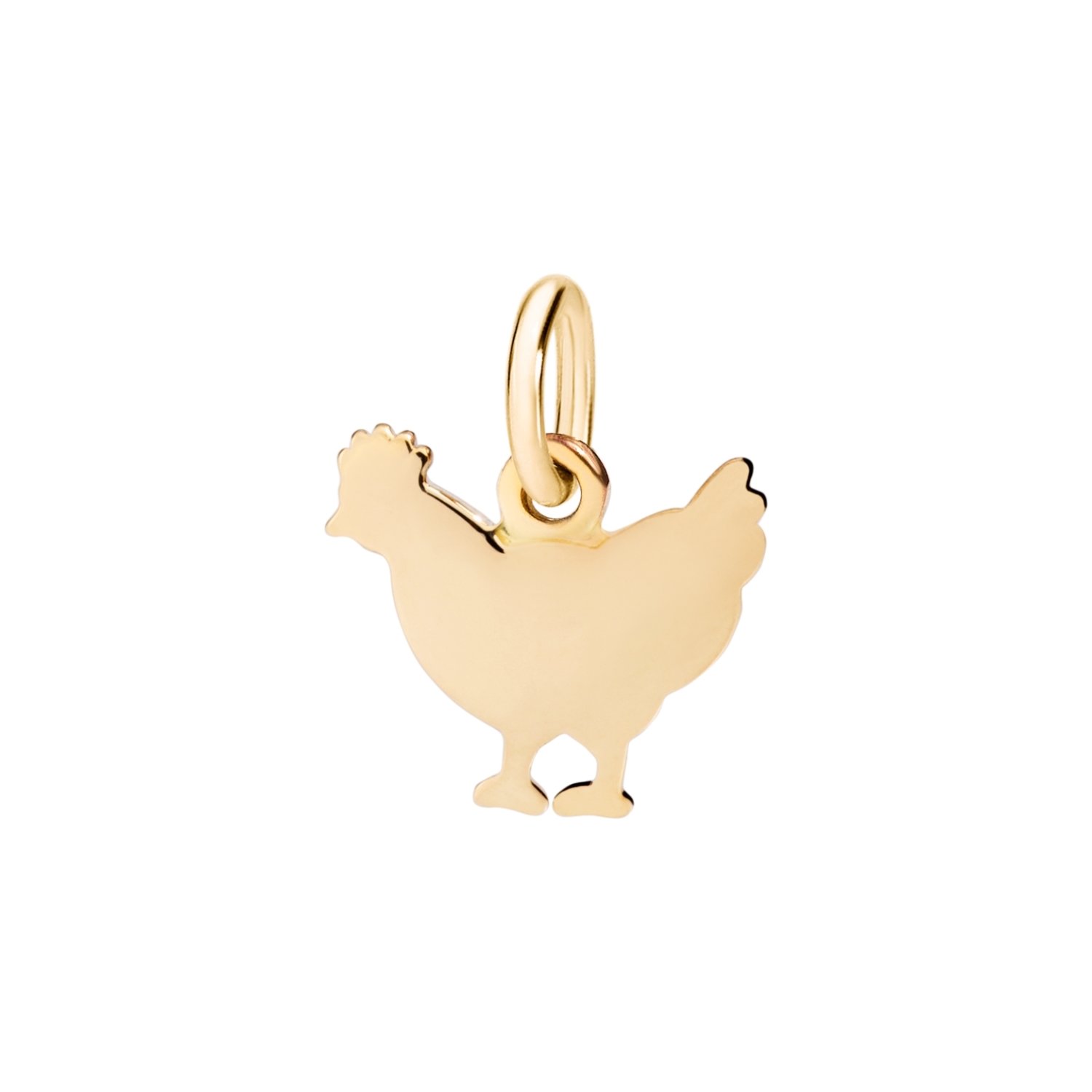 Pendentif Dodo Poule en or jaune