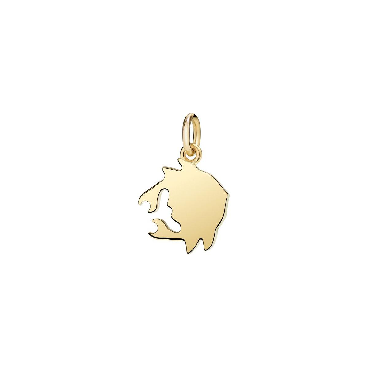 Pendentif DoDo Crabe en or jaune