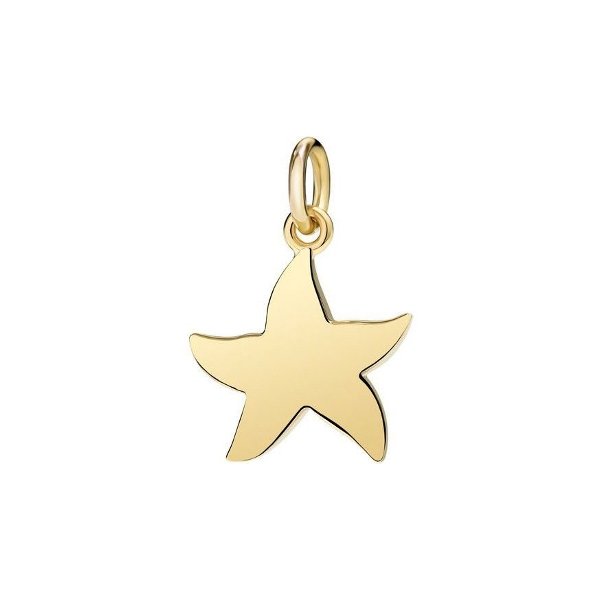 Pendentif DoDo Etoile de mer en Or jaune