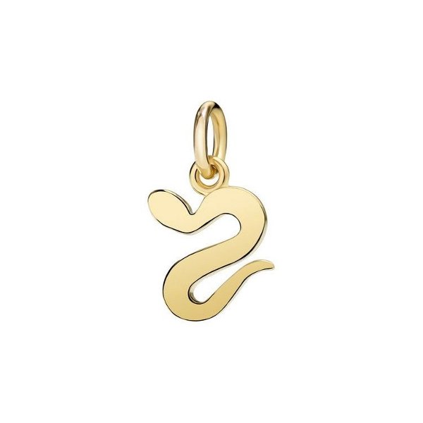 Pendentif DoDo Serpent petit modèle en Or jaune