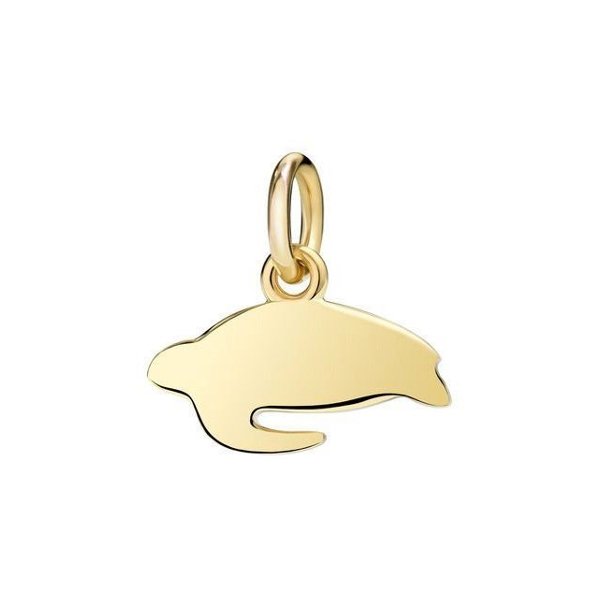 Pendentif DoDo Tortue petit modèle en or jaune