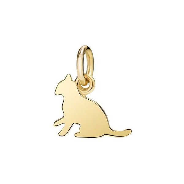 Pendentif DoDo Chat petit modèle en or jaune