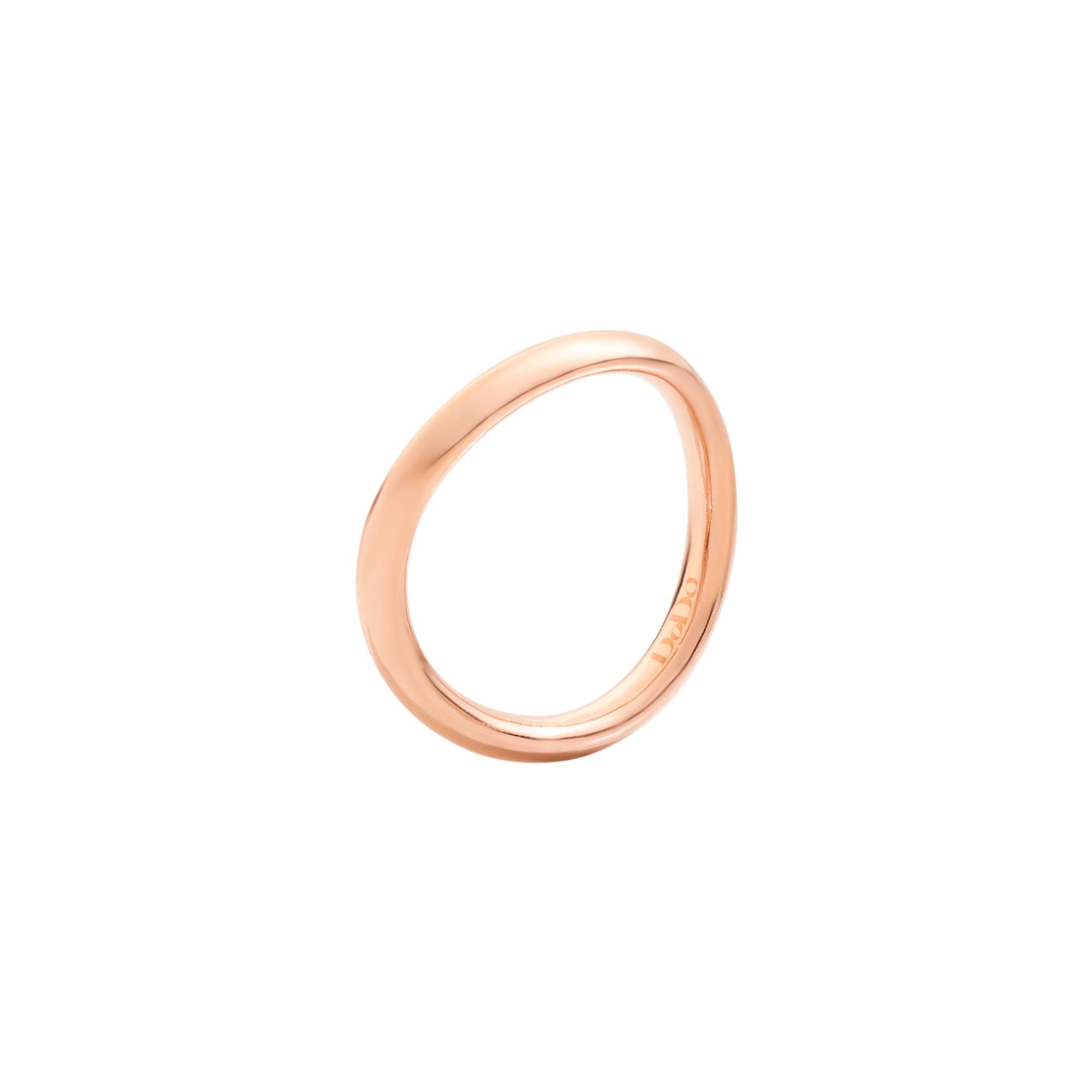Bague DoDo Essentials En Or Rose - Or Rose 375/1000ème - Rose