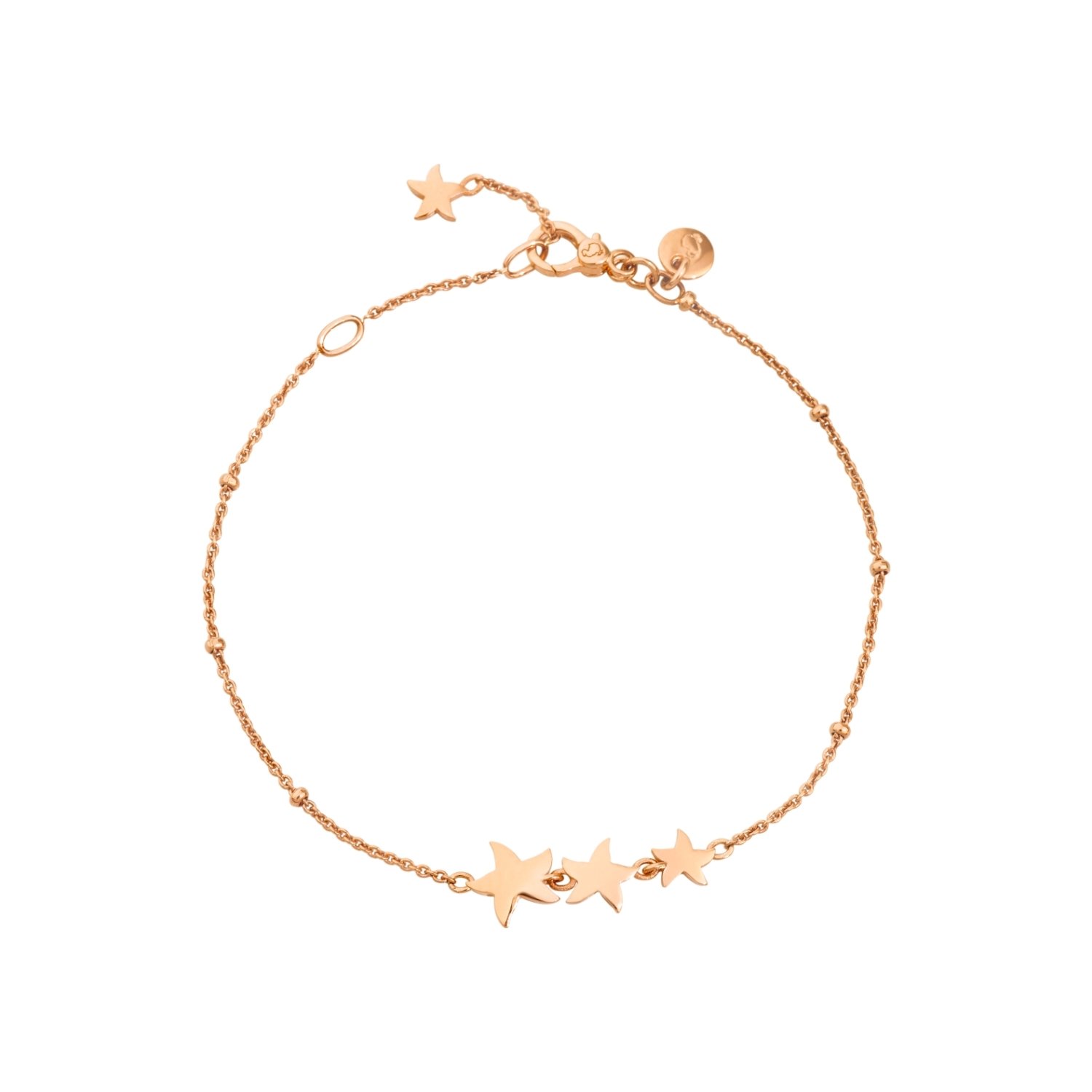 Bracelet Dodo Stellina En Or Rose - Or Rose 750/1000ème - Rose