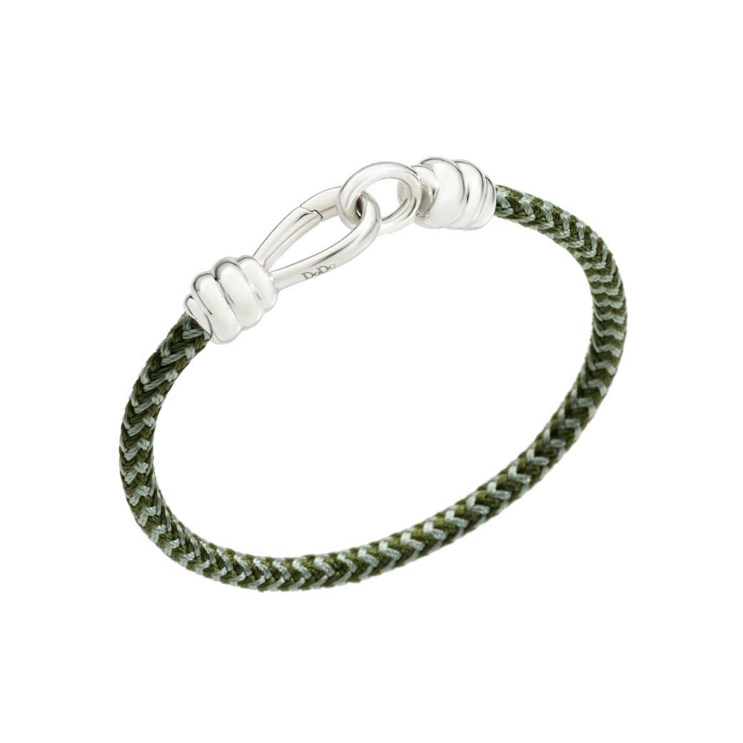 Bracelet DoDo Nodo En Argent Et Cordon - Argent 925/1000ème/Textile