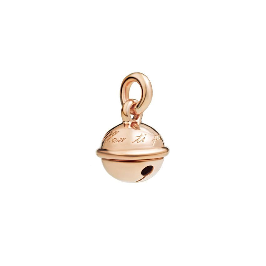 Pendentif Dodo clochette en or rose