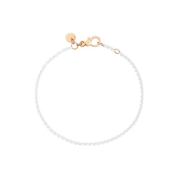 Bracelet Dodo Everyday en argent et or rose, 17cm