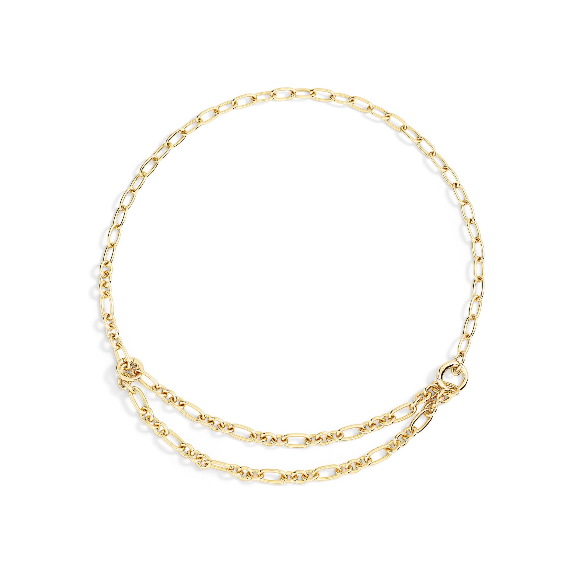 Collier Dodo Essentials en argent et plaqué or