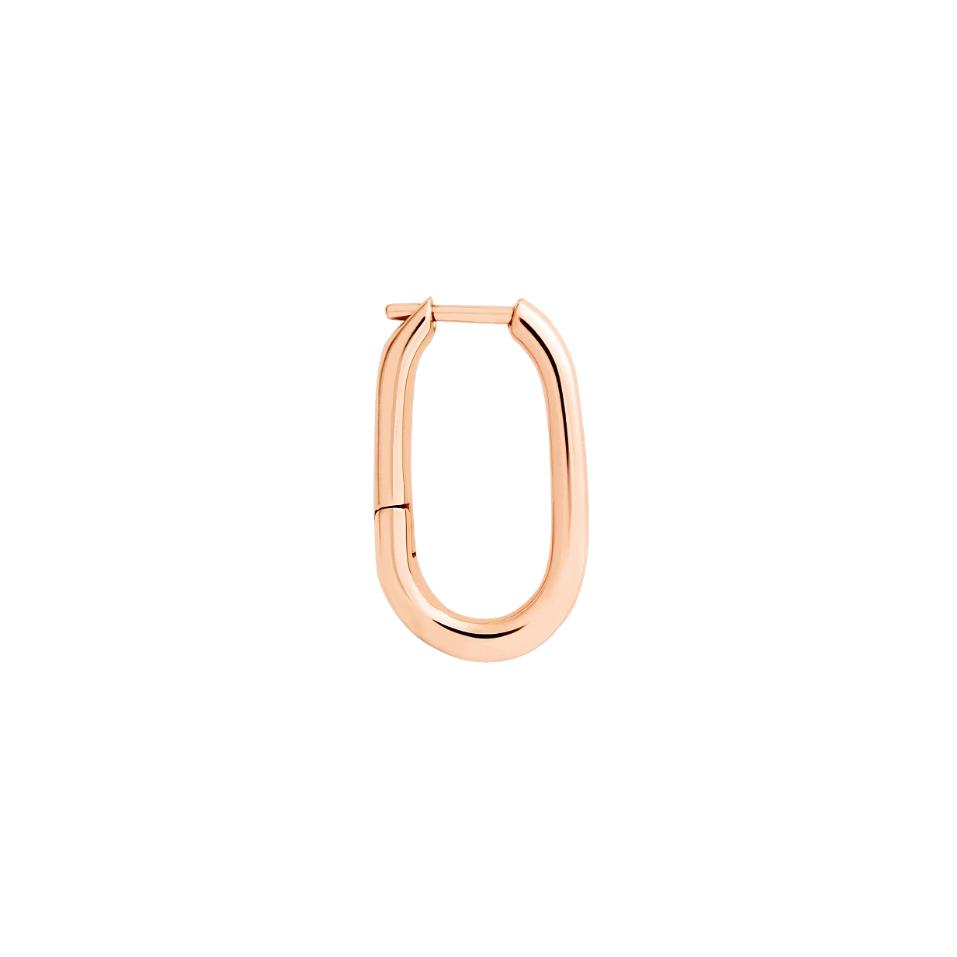 Mono Boucle D'oreille DoDo Essentials En Or Rose - Or Rose 375/1000ème - Rose