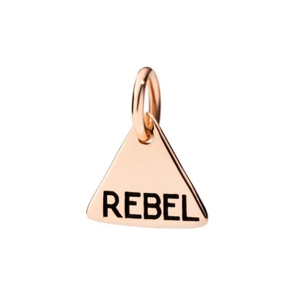 Pendentif DoDo Rebel en or rose