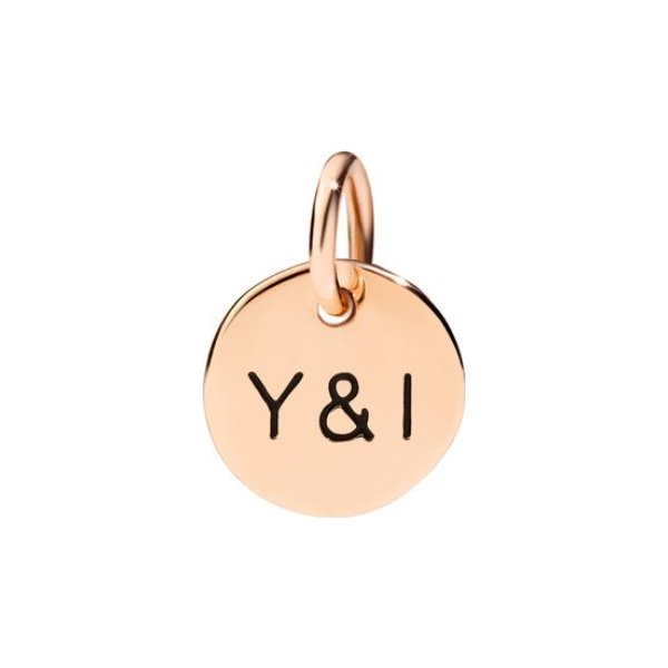 Pendentif DoDo You&I en or rose