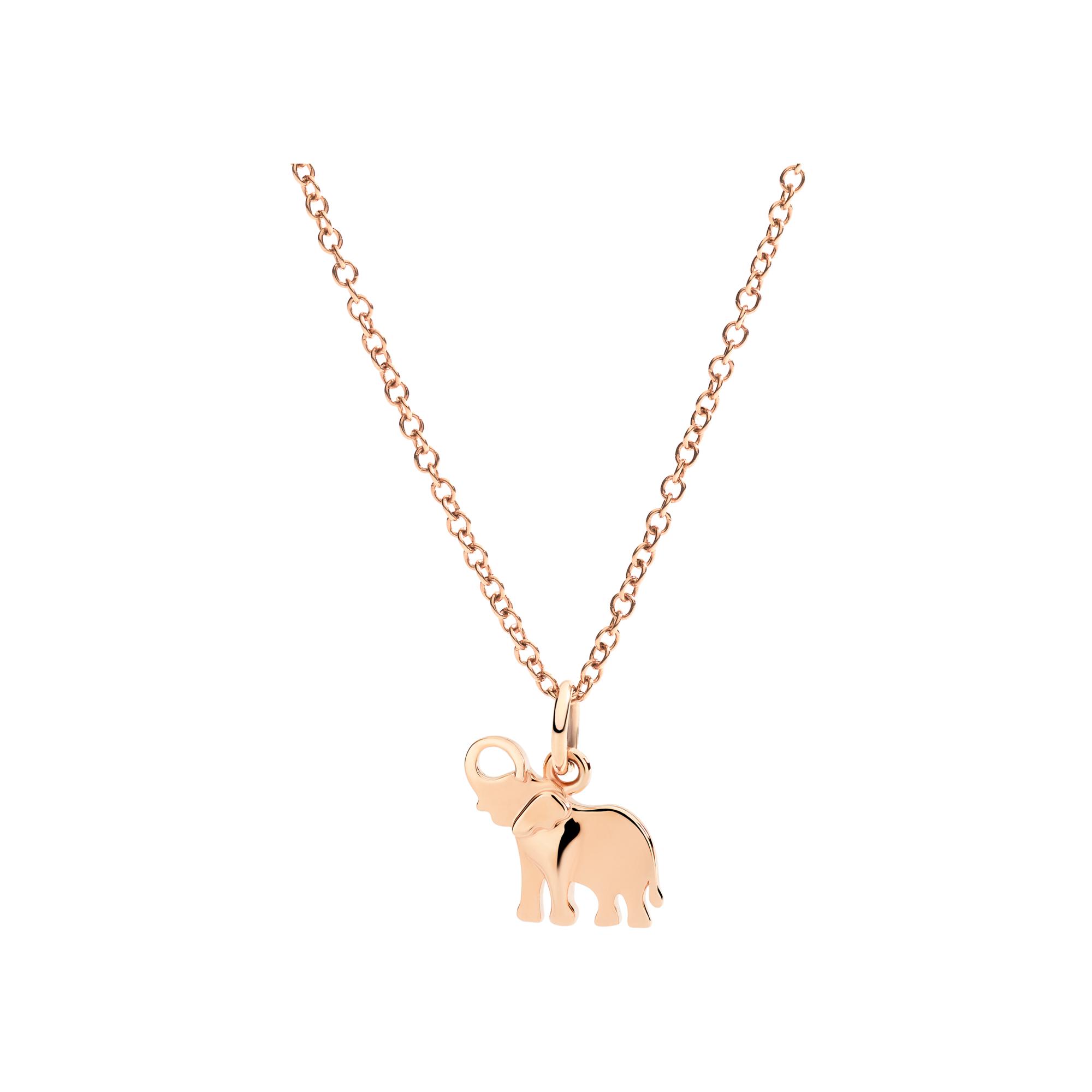 Pendentif DoDo Nature en or rose 375/1000ème