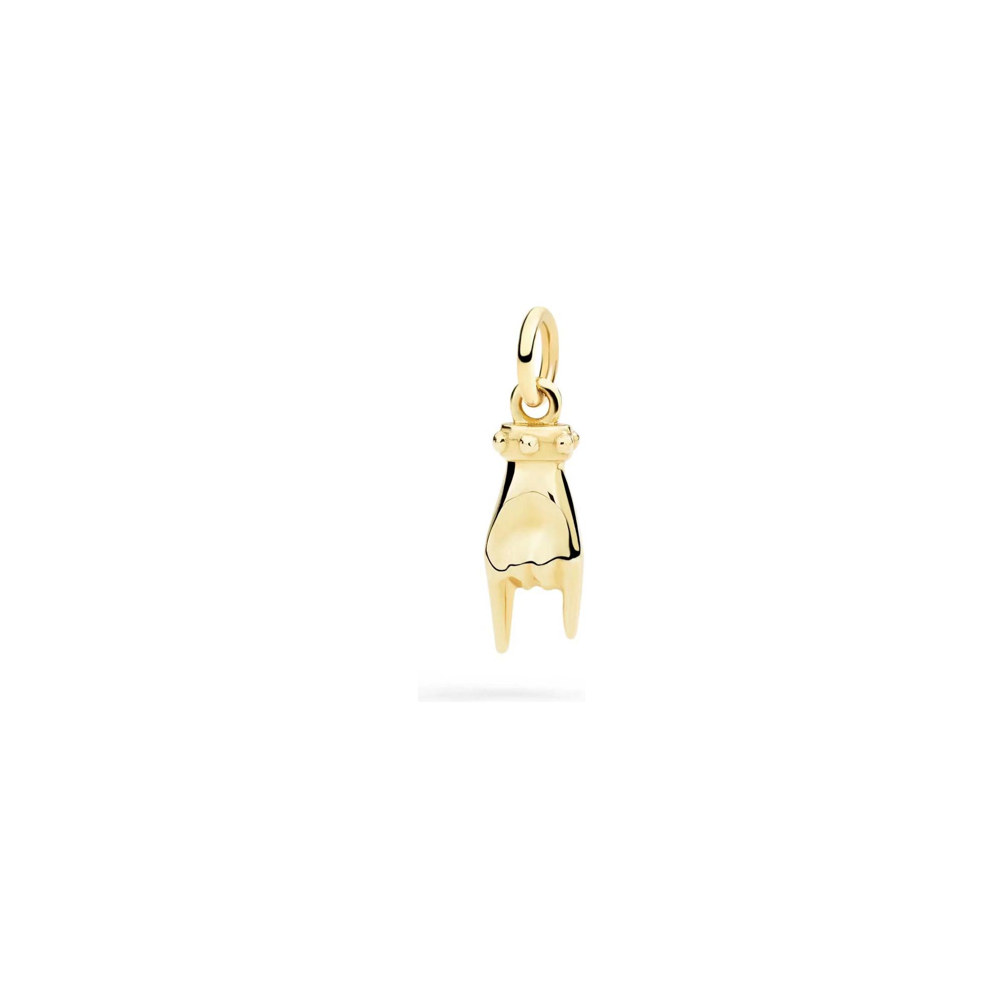 Pendentif Dodo Luck Main en or jaune