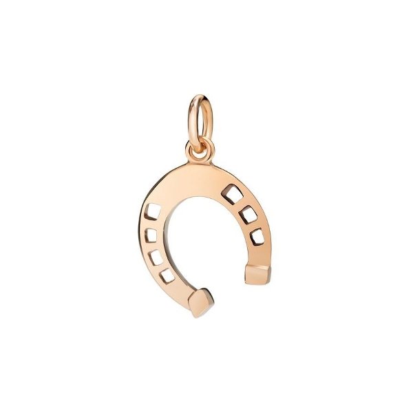 Pendentif DoDo Fer À Cheval En Or Rose - Or Rose 375/1000ème - Rose