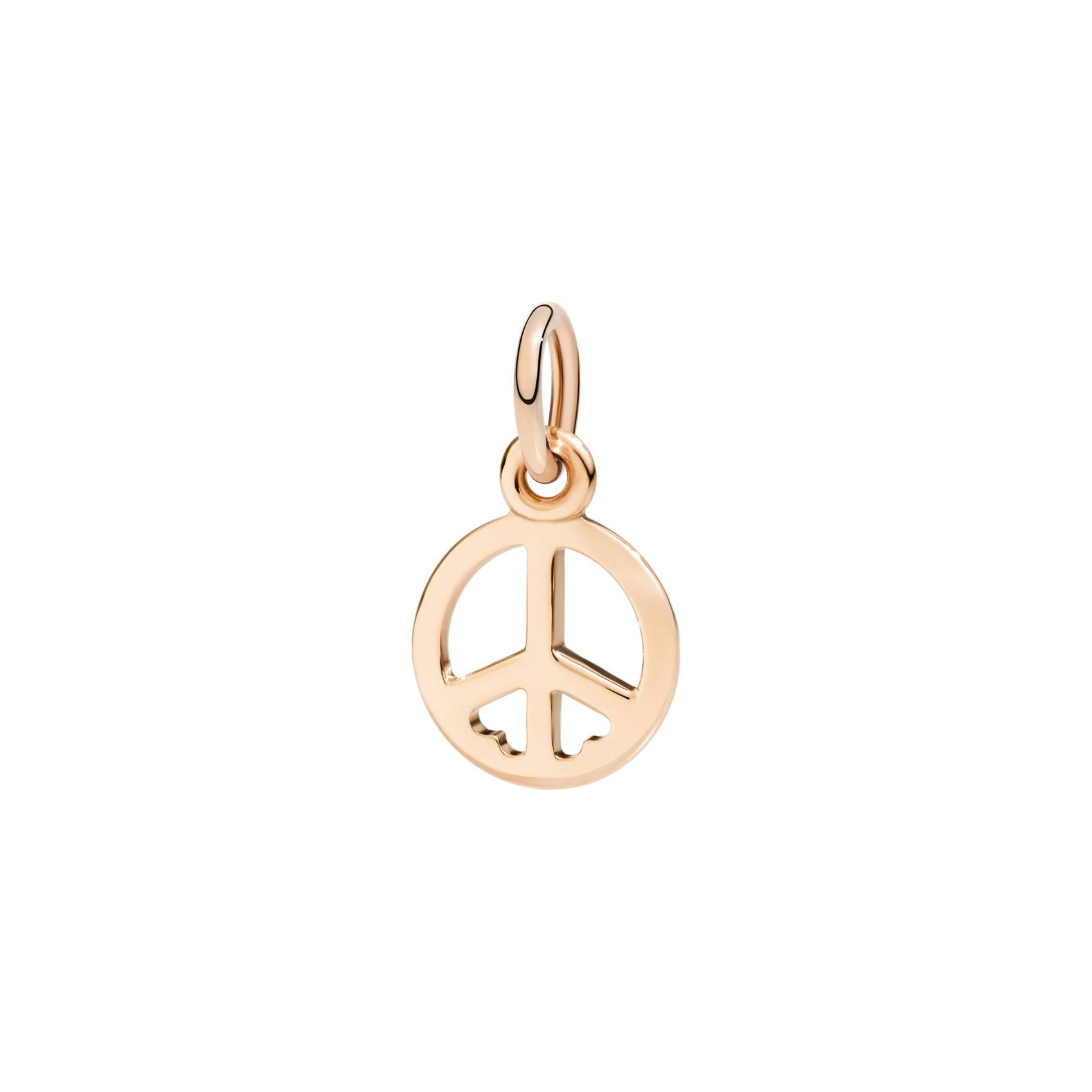 Pendentif Dodo Symbole de Paix en or rose