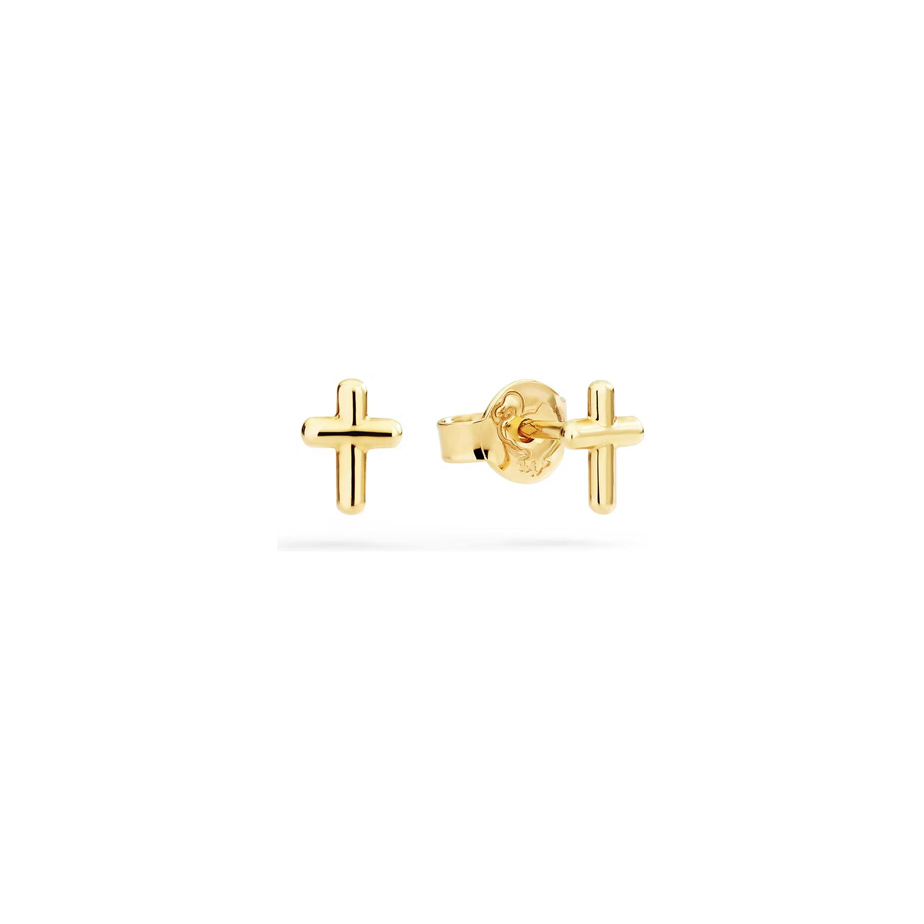 Mini clous d'oreilles Dodo en or jaune