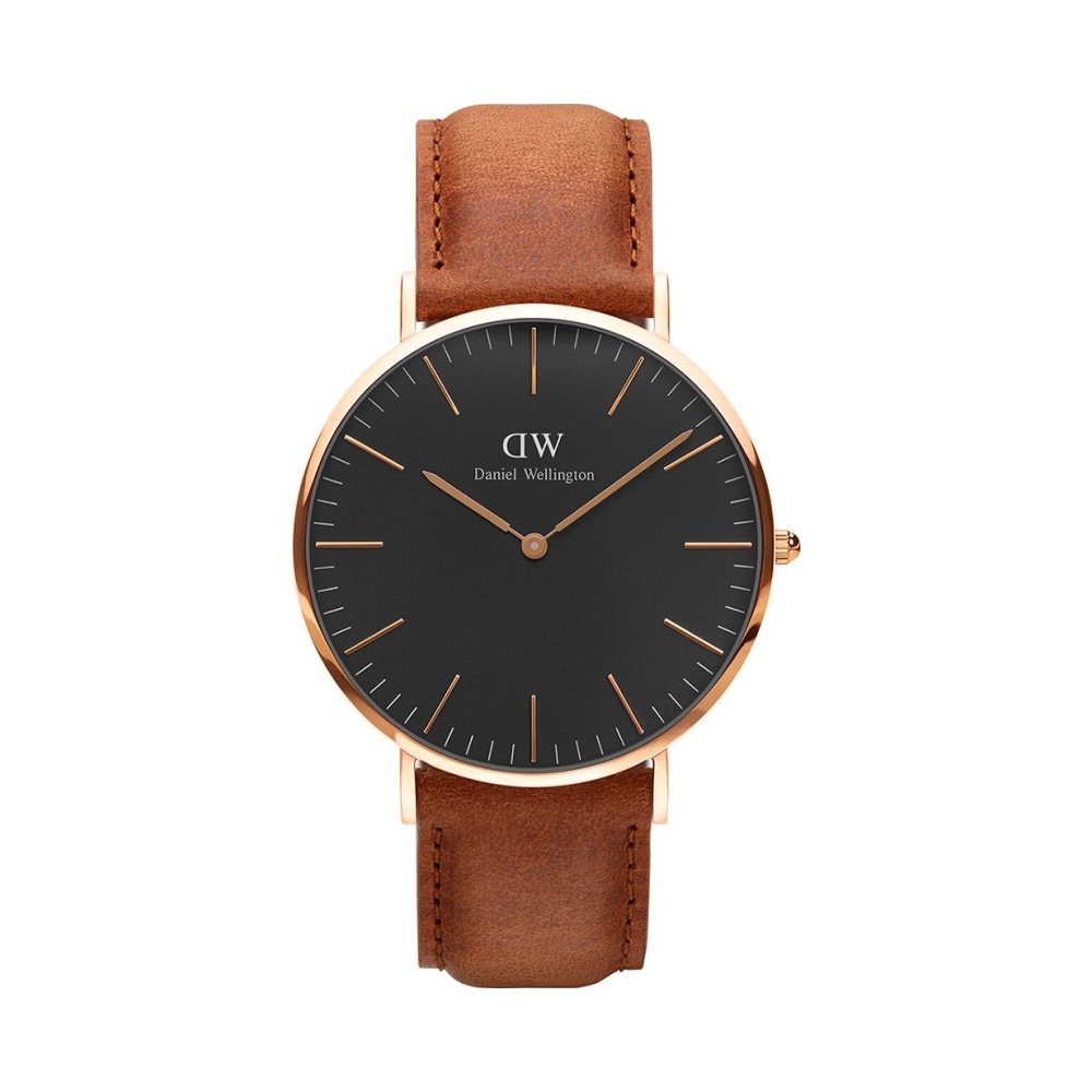 analog watch black