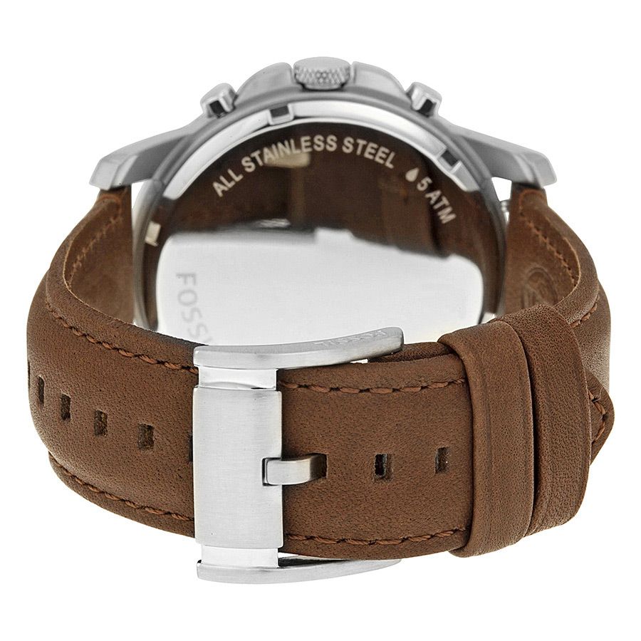 Montre Homme FOSSIL en Cuir Marron - JR1390 - Cleor