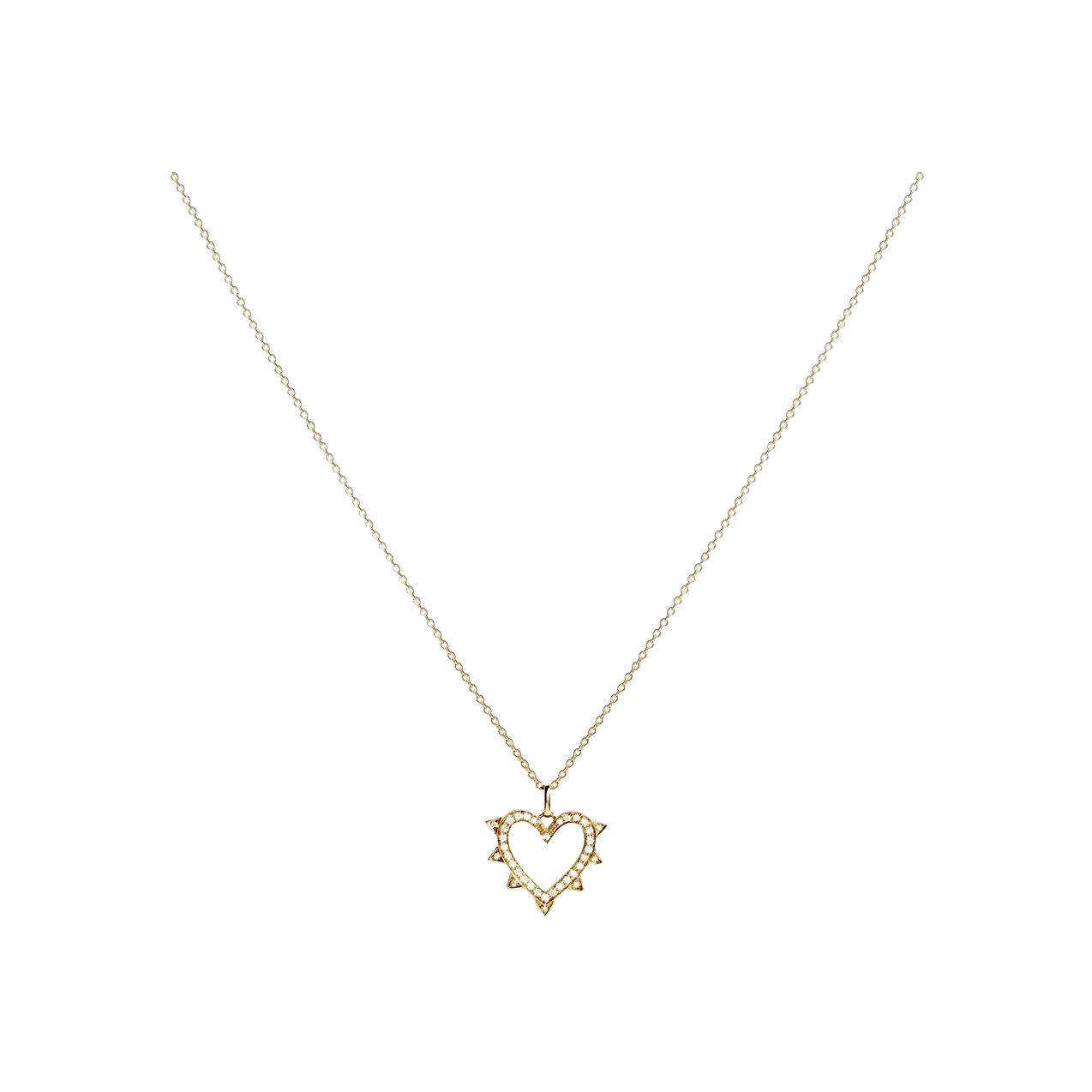 Collier STATEMENT Paris Rockaway en or jaune et diamants