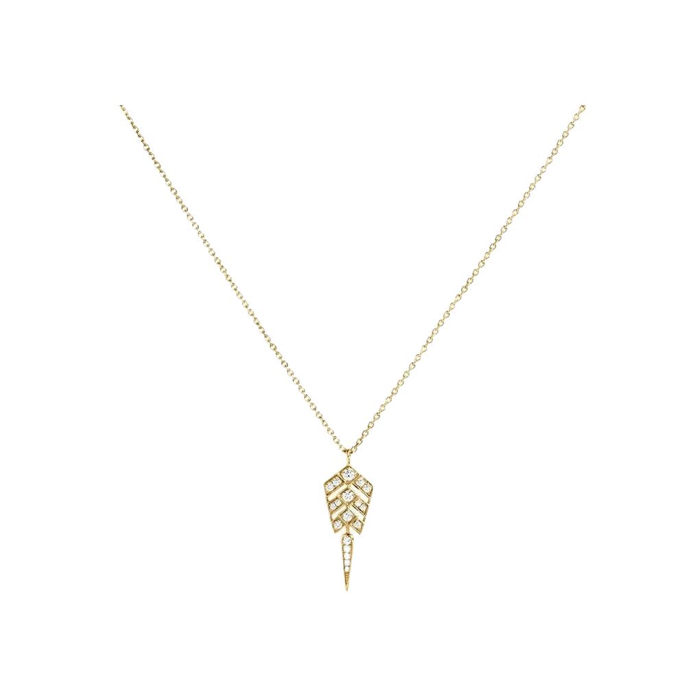 Collier STATEMENT Paris Stairway en or jaune et diamants