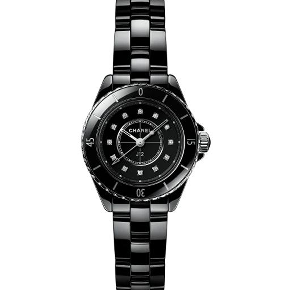 Montre Chanel J12, 28mm cadran Noir bracelet Céramique H10135