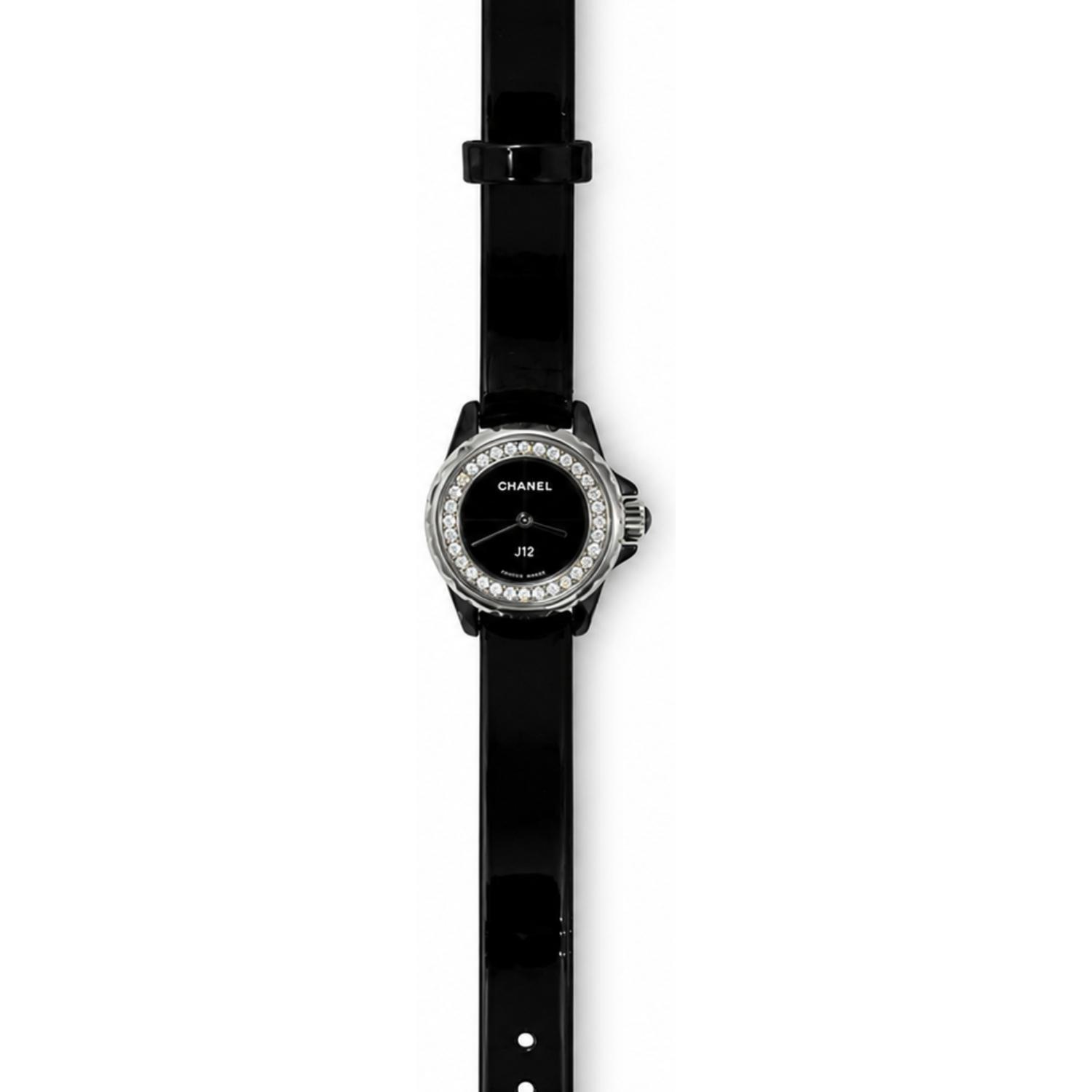 Montre CHANEL J12·XS bracelet Cuir H4663