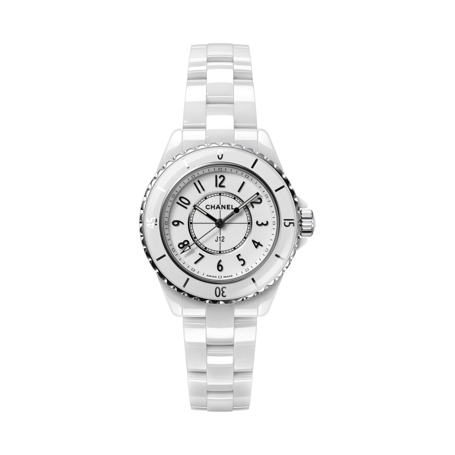 Montre CHANEL J12 bracelet Céramique H5698