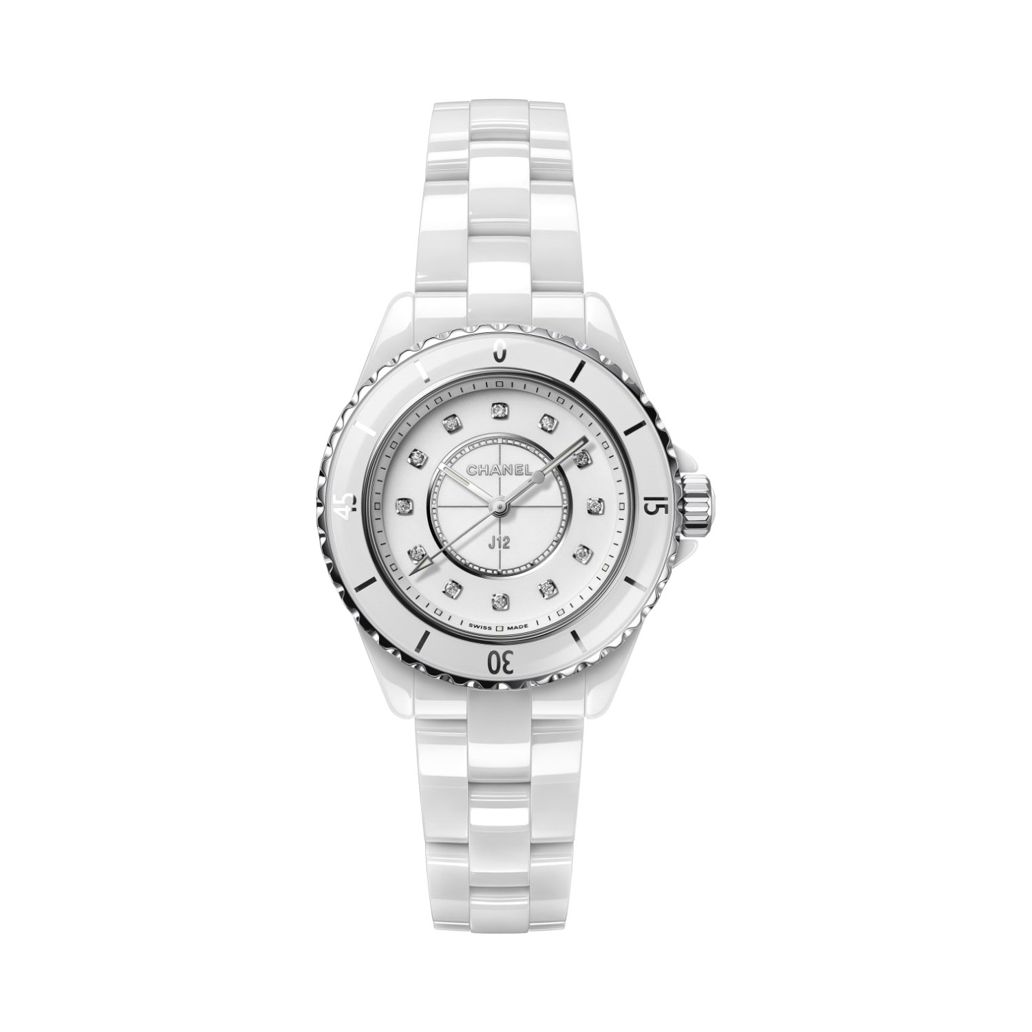 Montre CHANEL J12 bracelet Céramique H5703