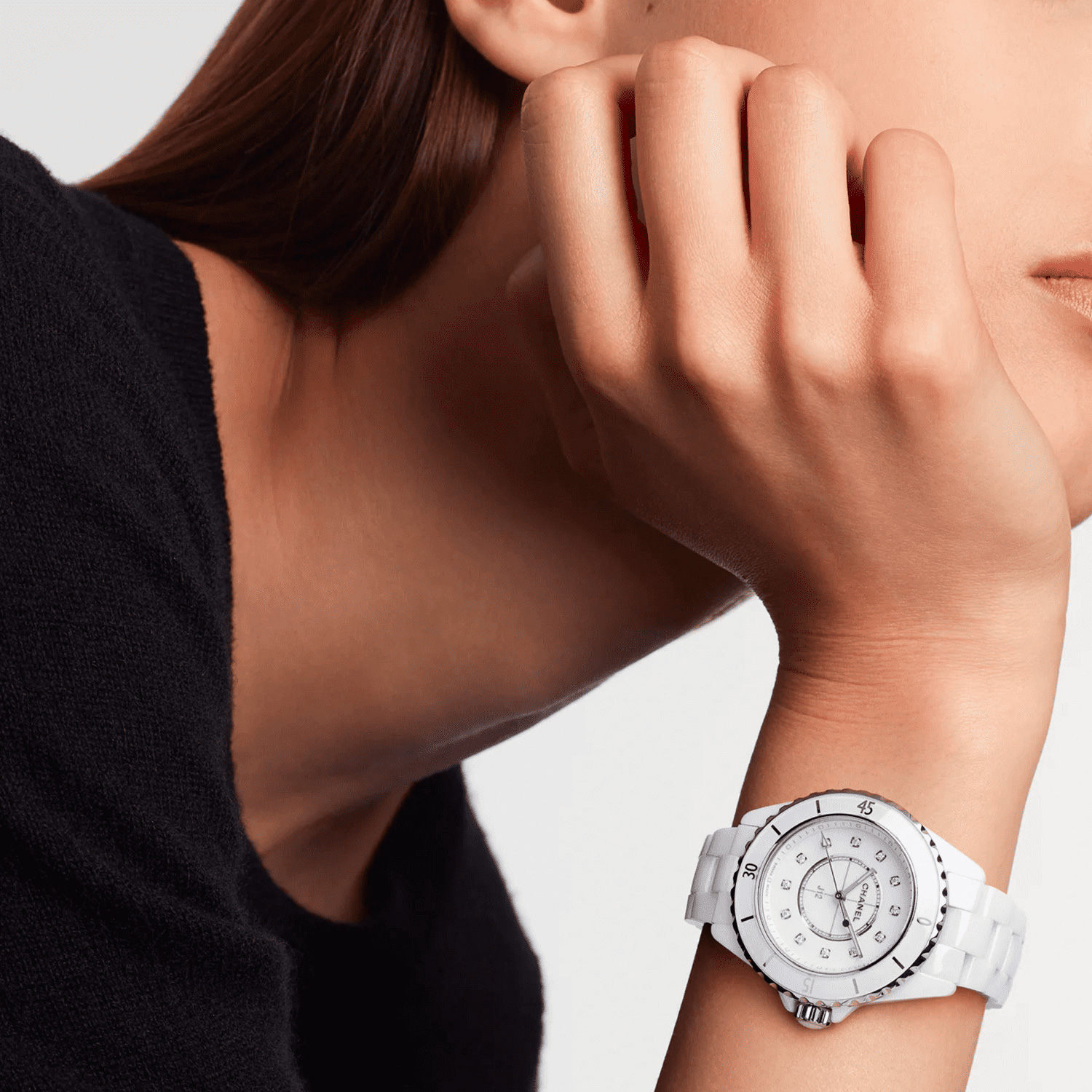 Montre CHANEL J12 bracelet Céramique H5703