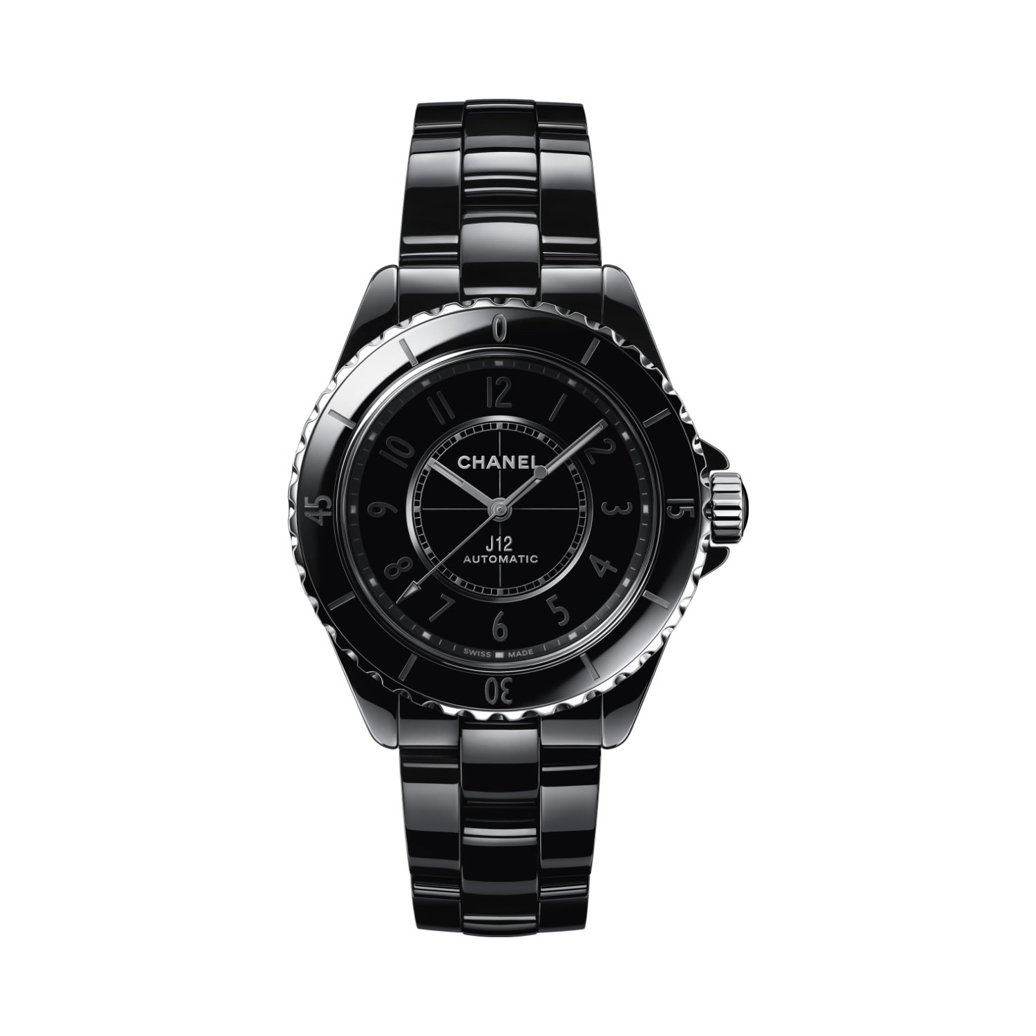 Montre CHANEL J12 Phantom Calibre 12.1, 38mm bracelet Céramique H6185