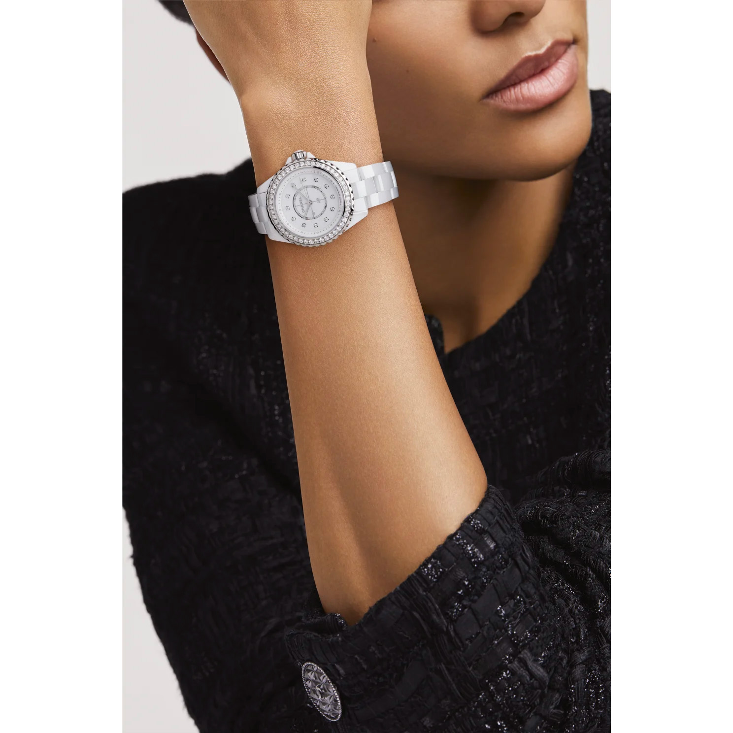 Montre CHANEL J12 bracelet Céramique H6418