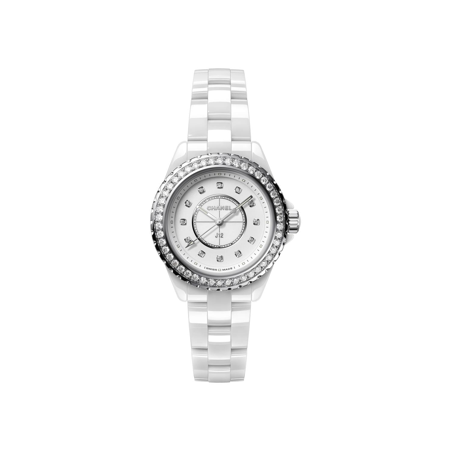Montre CHANEL J12 bracelet Céramique H6418