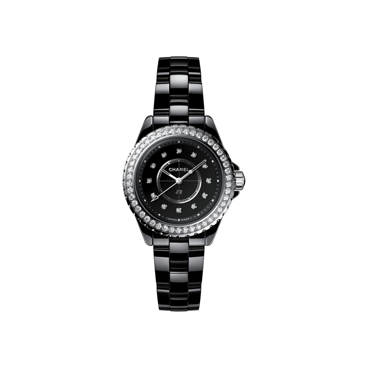 Montre CHANEL J12 33mm bracelet Céramique H6419