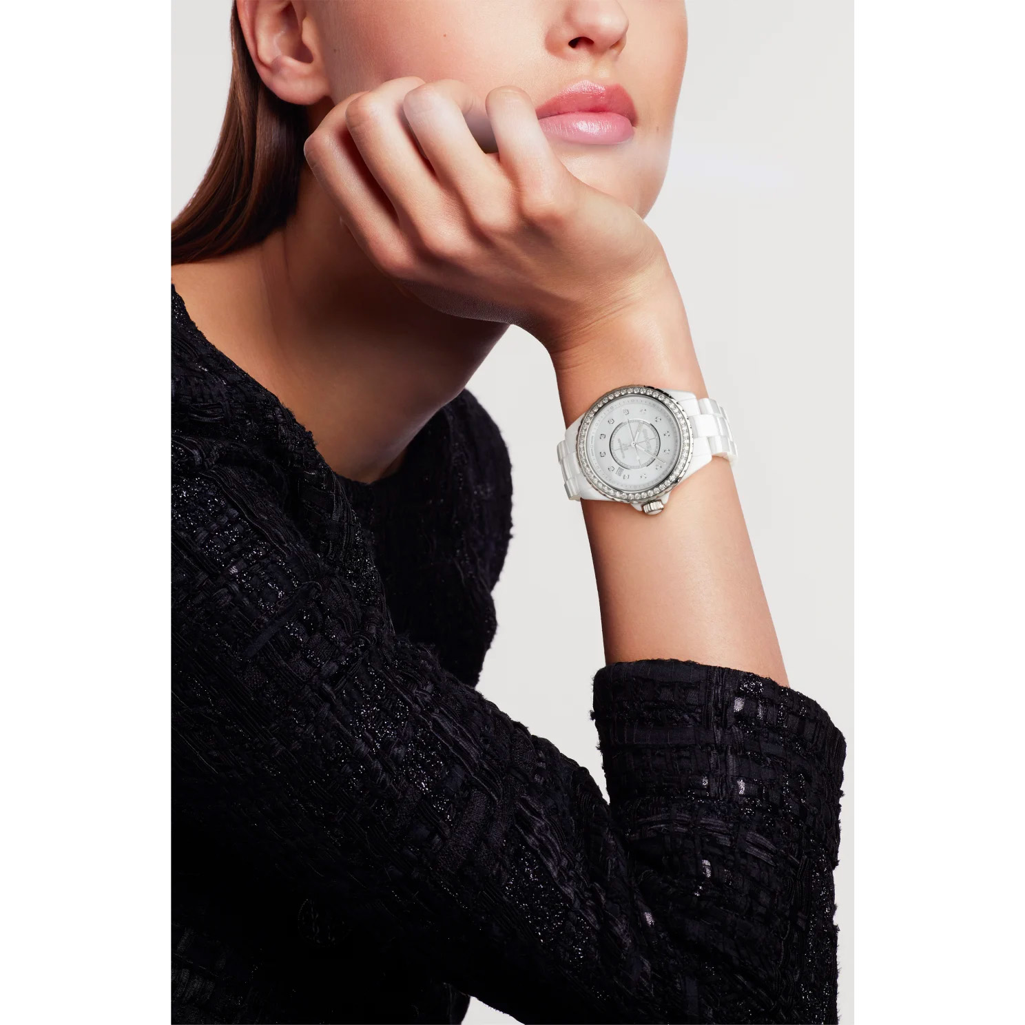 Montre CHANEL J12 bracelet Céramique H7189