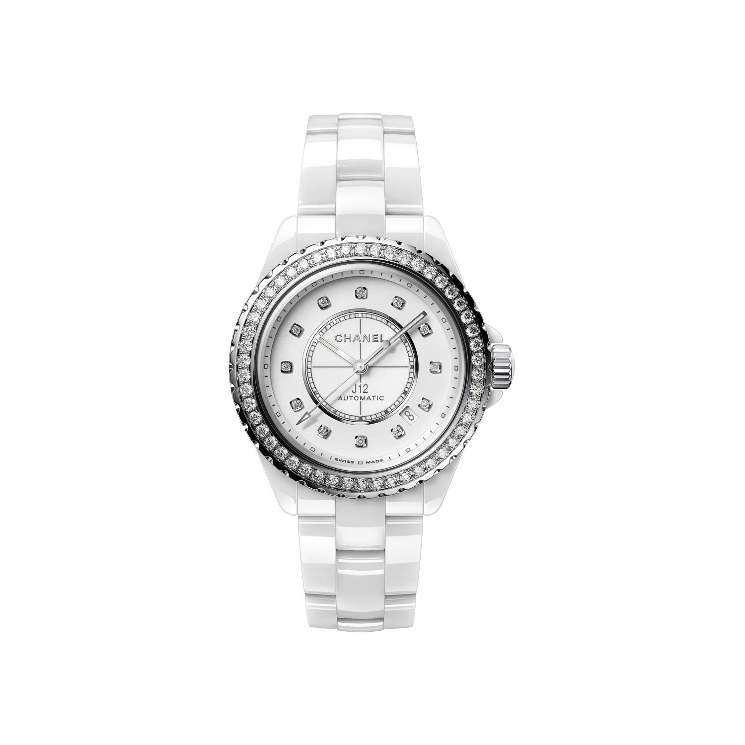 Montre CHANEL J12 bracelet Céramique H7189